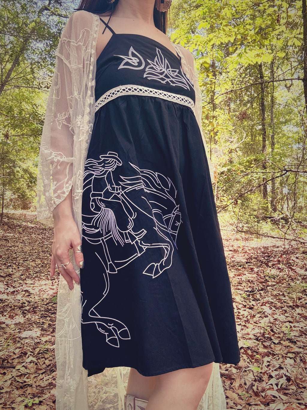 Midnight Mustang Dress