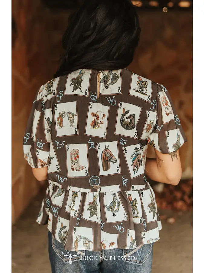 High Stakes Puff Top