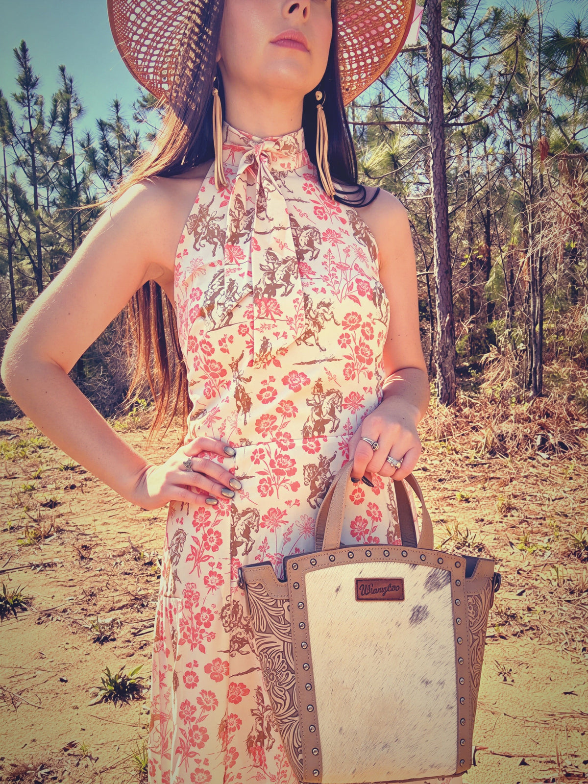 Wildflower Halter Dress