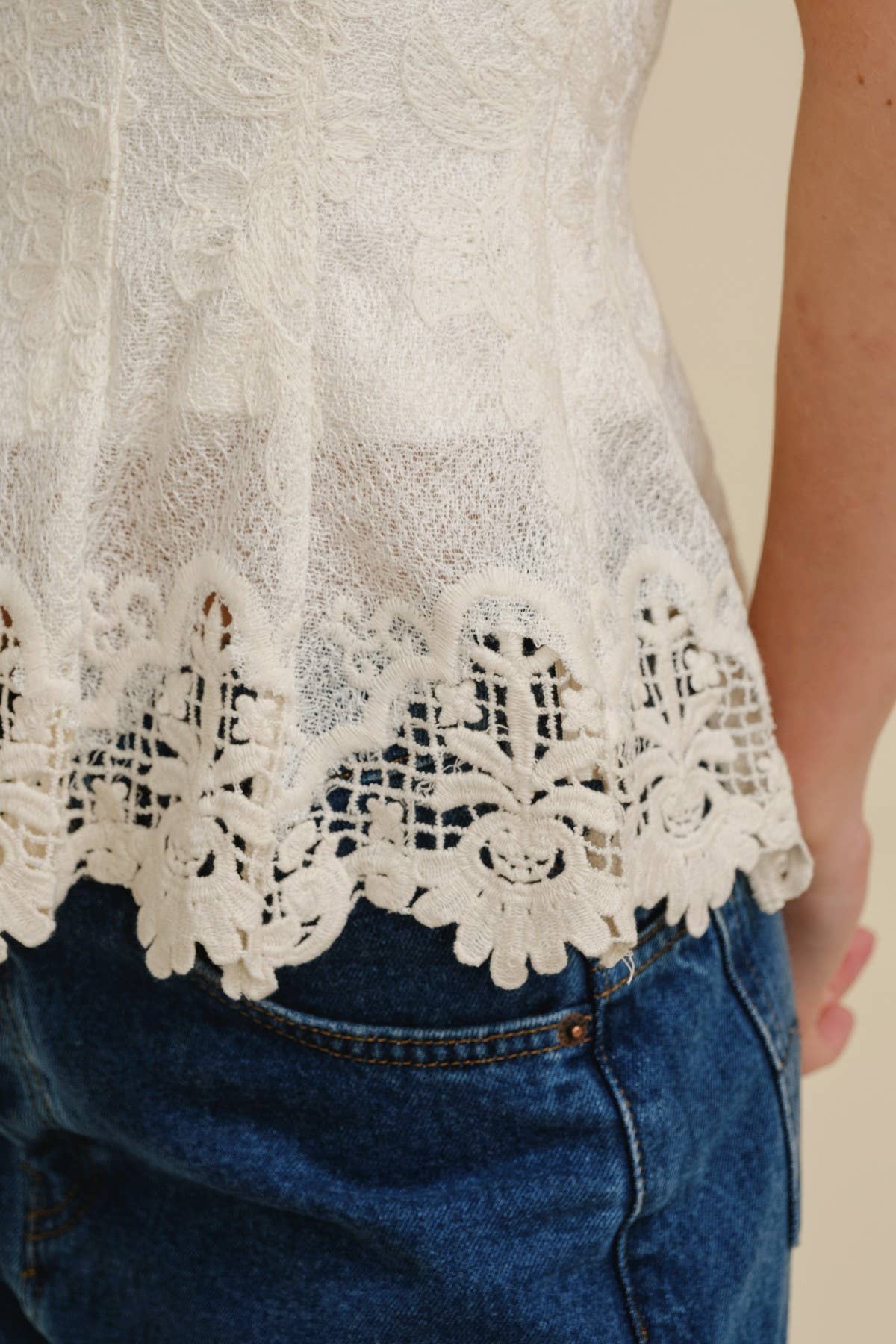 Wildflower Lace Tube Top