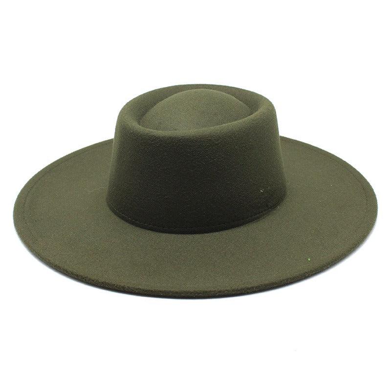 Ella Wide Brim Wool Jazz Hat Fashion Accessory For Cold Weather Wjh01
