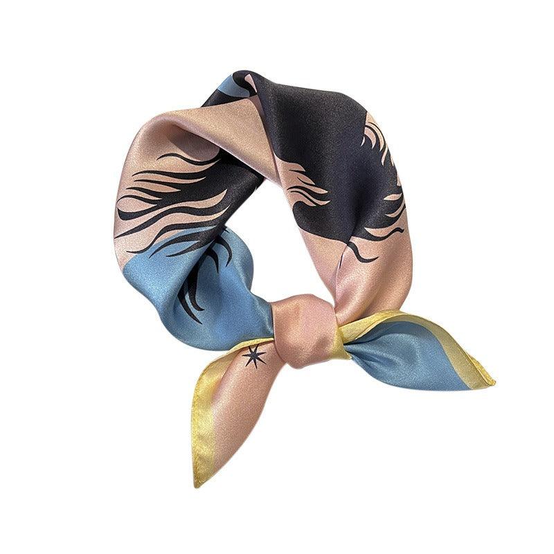 Wild Horses Silk Scarf Fashion Accessory Wh Silk 001