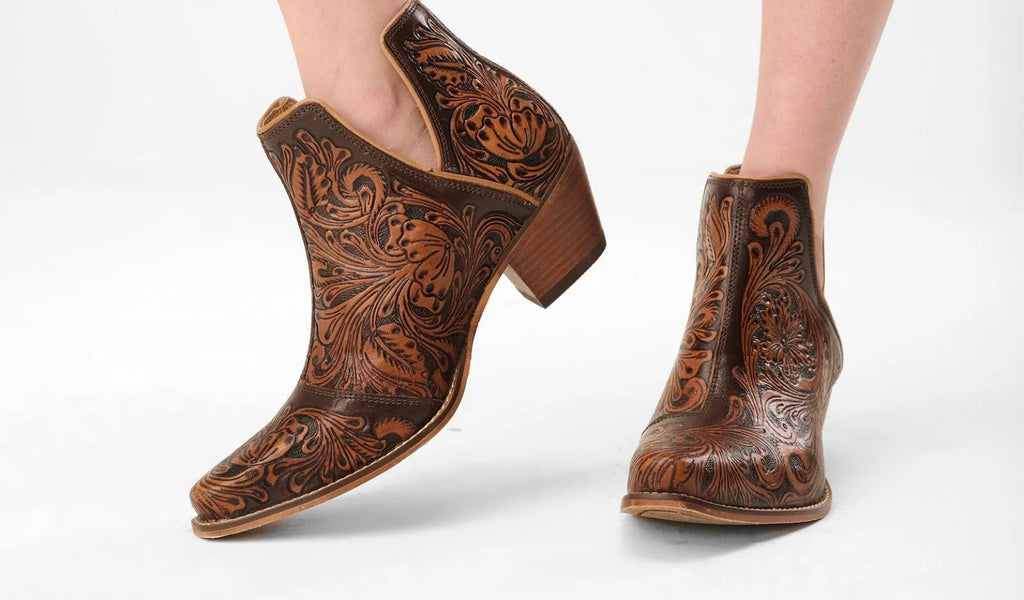 Loyal West X Myra Handtooled Booties