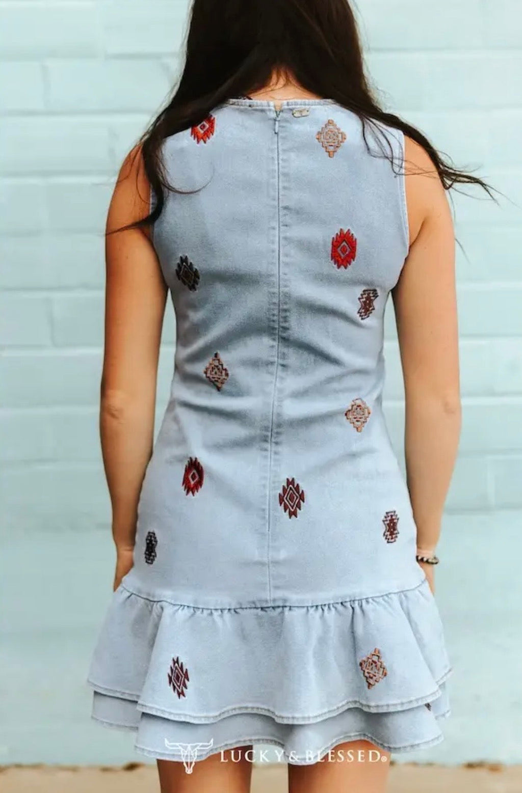 Dusty Trail Denim Dress