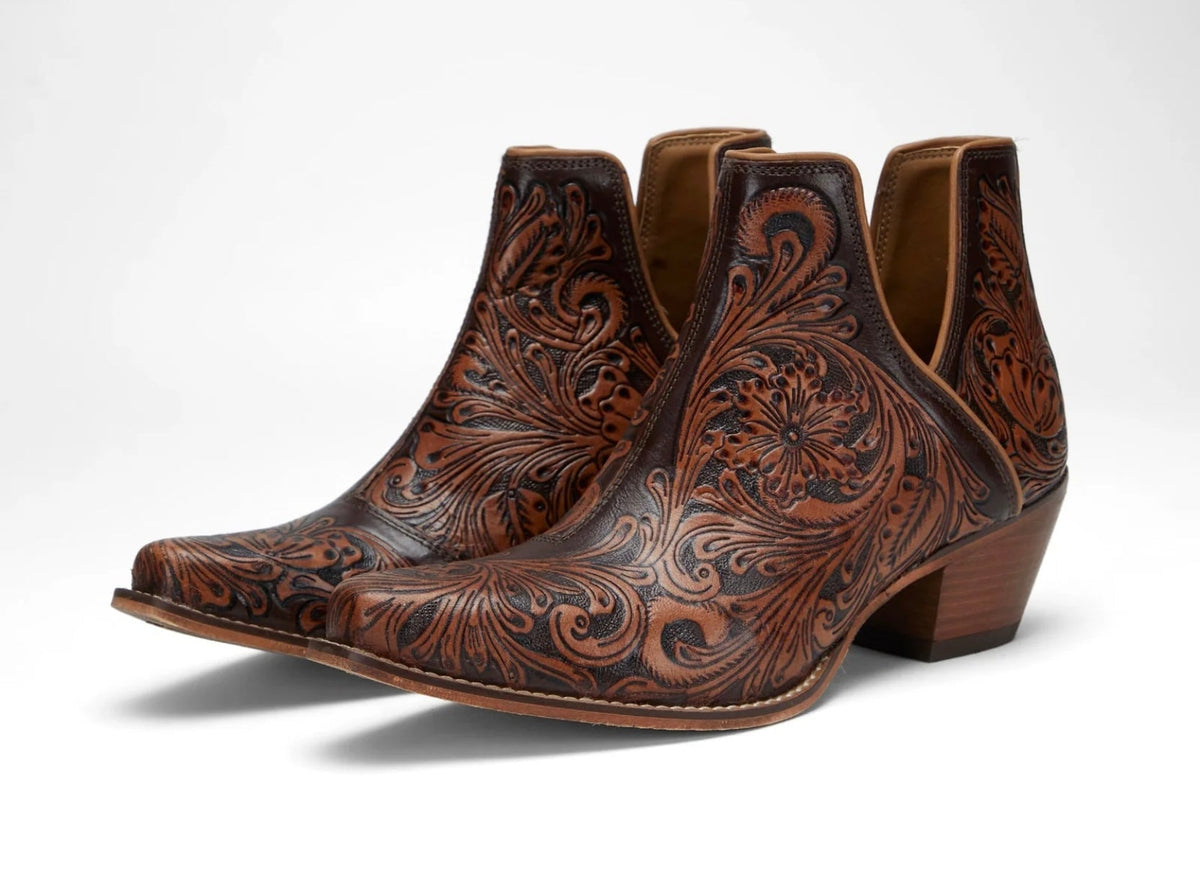 Loyal West X Myra Handtooled Booties