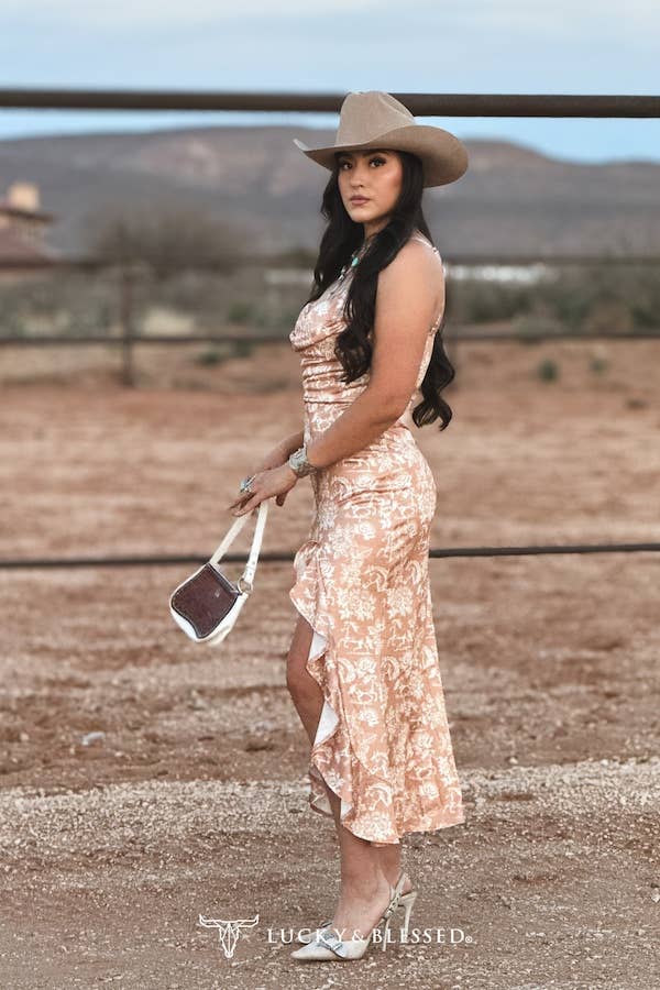 Wild Spirit Ruffle Dress