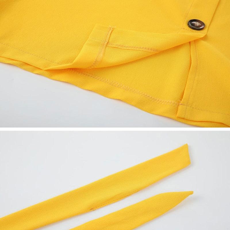 Summer Sun Strapless Button Down Dress Casual Summer Wear