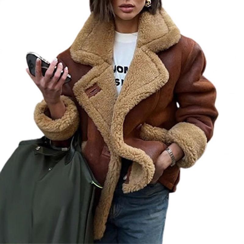 Cozy Cowgirl Casual Jacket Lambs Wool Model CCJ01 Warm