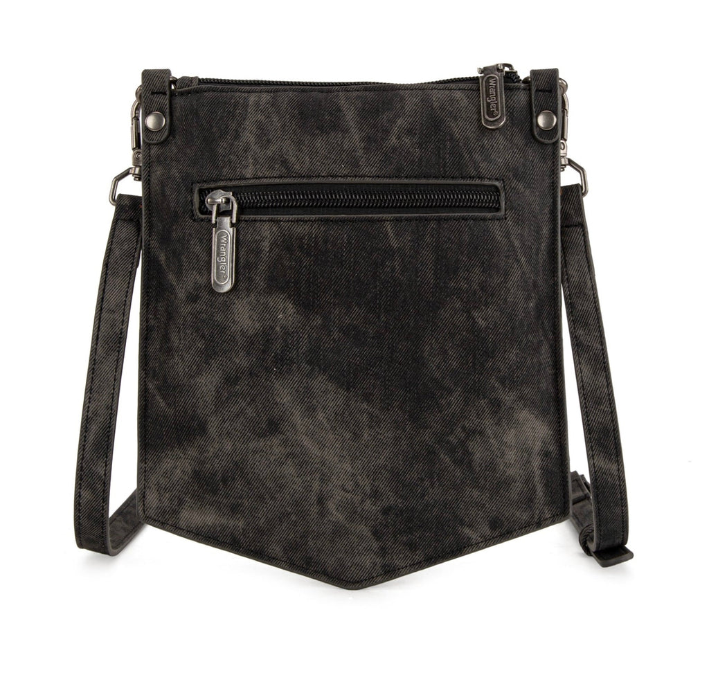 Wrangler "W" Stitch Water Repellent Denim Pocket Crossbody