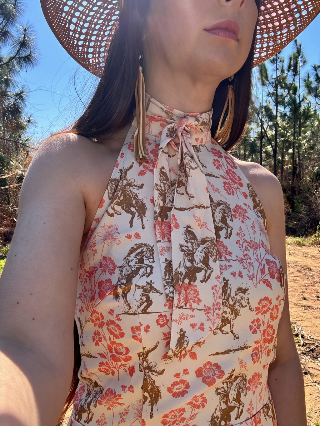 Wildflower Halter Dress
