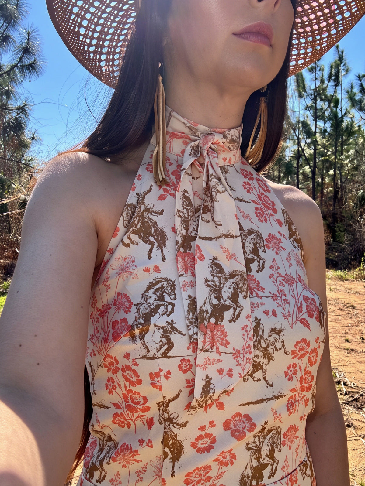 Wildflower Halter Dress