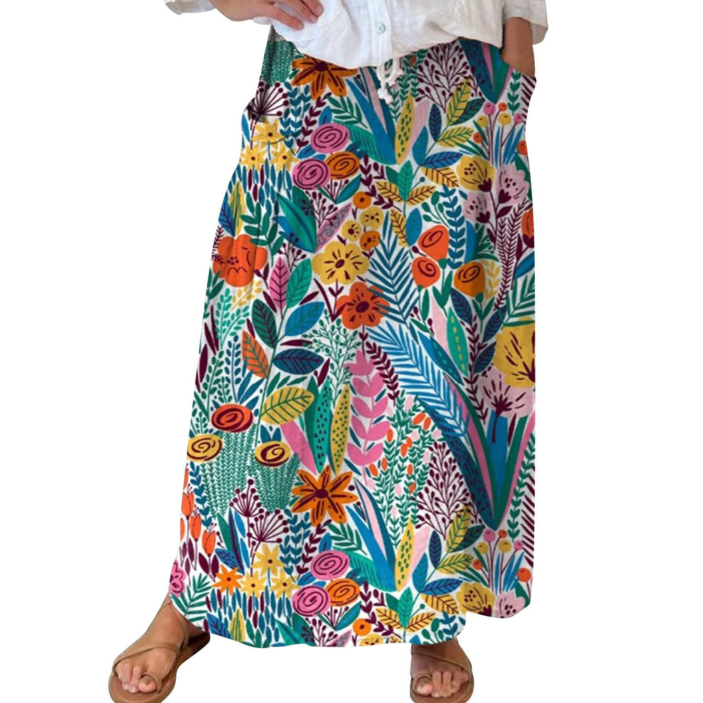Casual Country Long Skirt With A Sophisticated Work-appropriate/Play Vibe