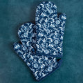 Distinctly Designed Oven Mitts - Set of 2