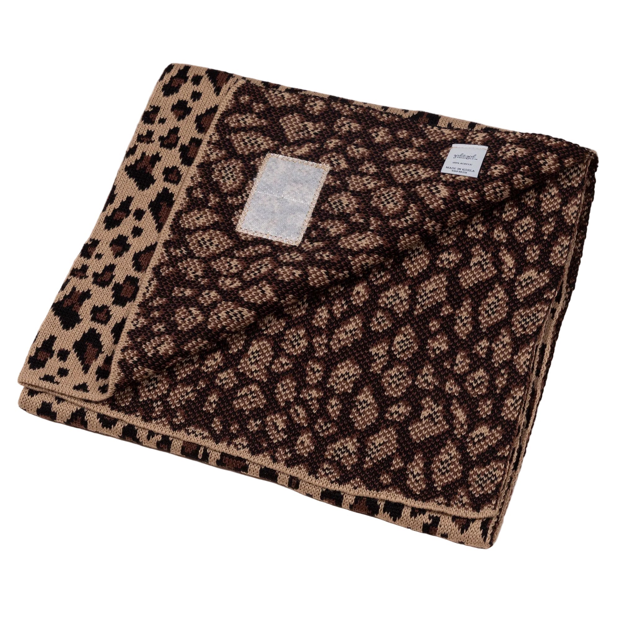 C&C&trade; Home Leopard Knit Baby Blanket