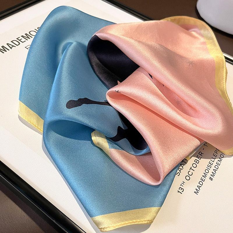 Wild Horses Silk Scarf Fashion Accessory Wh Silk 001