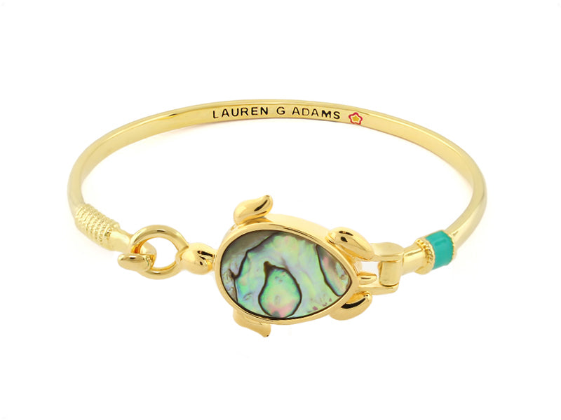 Eau Turtle Bangle