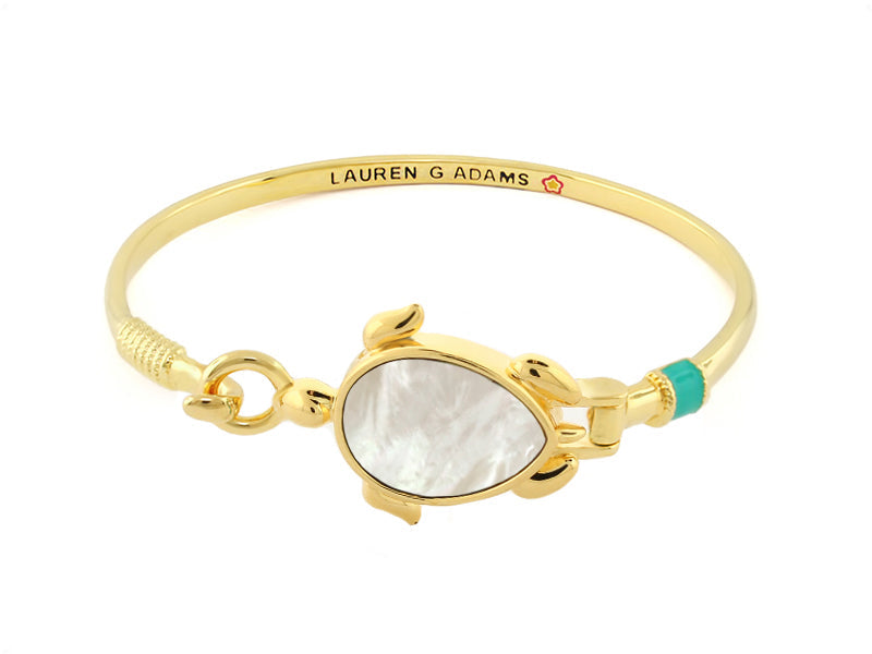 Eau Turtle Bangle
