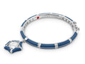 Girls Stackable Star Charm Bangle