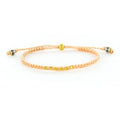 Pink Woven Adjustable Bracelet
