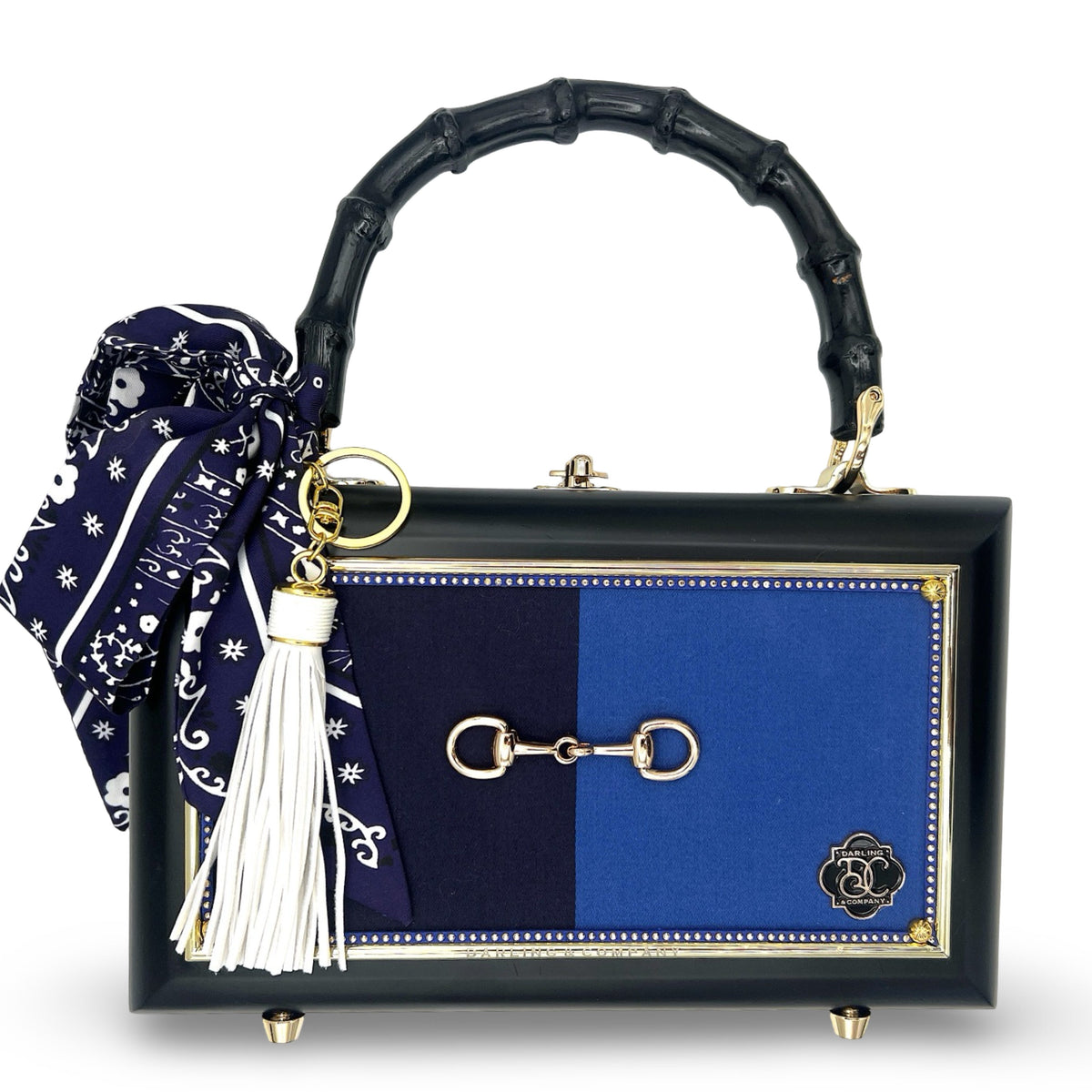 Blue Polo Toile Bag