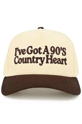 C.C I'VE GOT A 90'S COUNTRY HEART Two Tone Trucker Hat