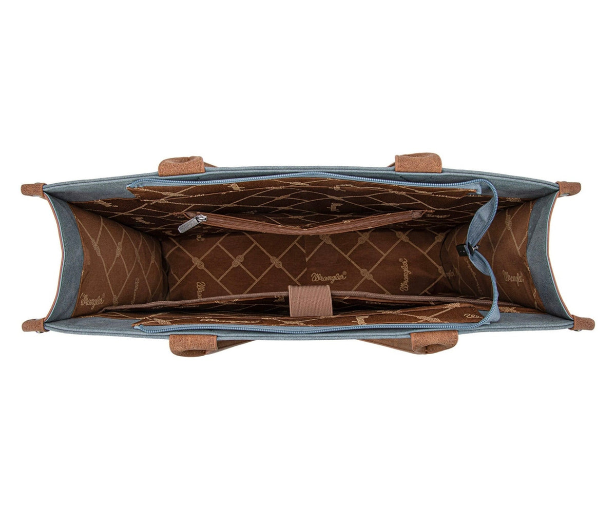 Wrangler Buckle Concealed Carry Large Tote