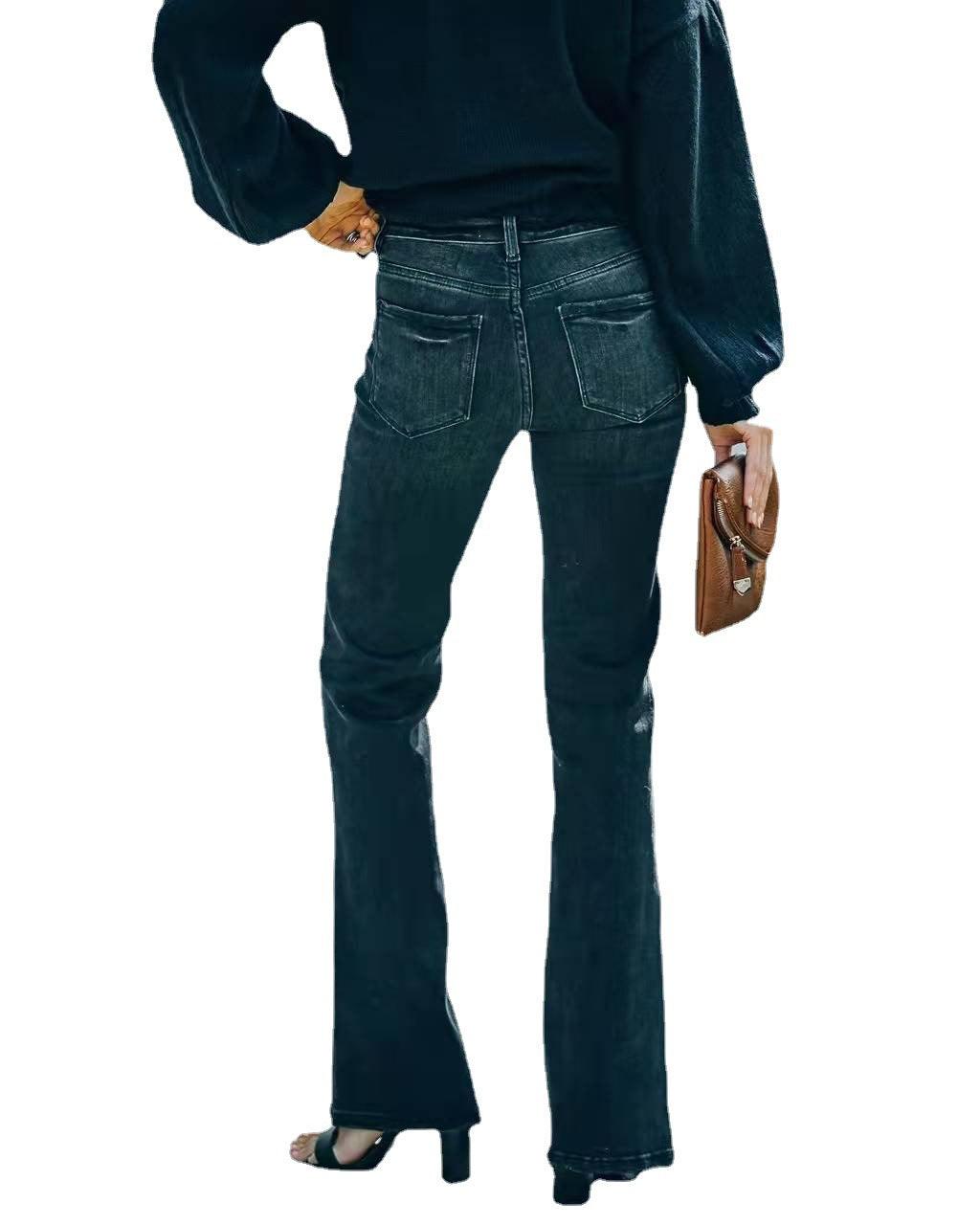 Wrangler High Waist Black Pencil Jeans Comfort Fit For Cowgirls Style 2101