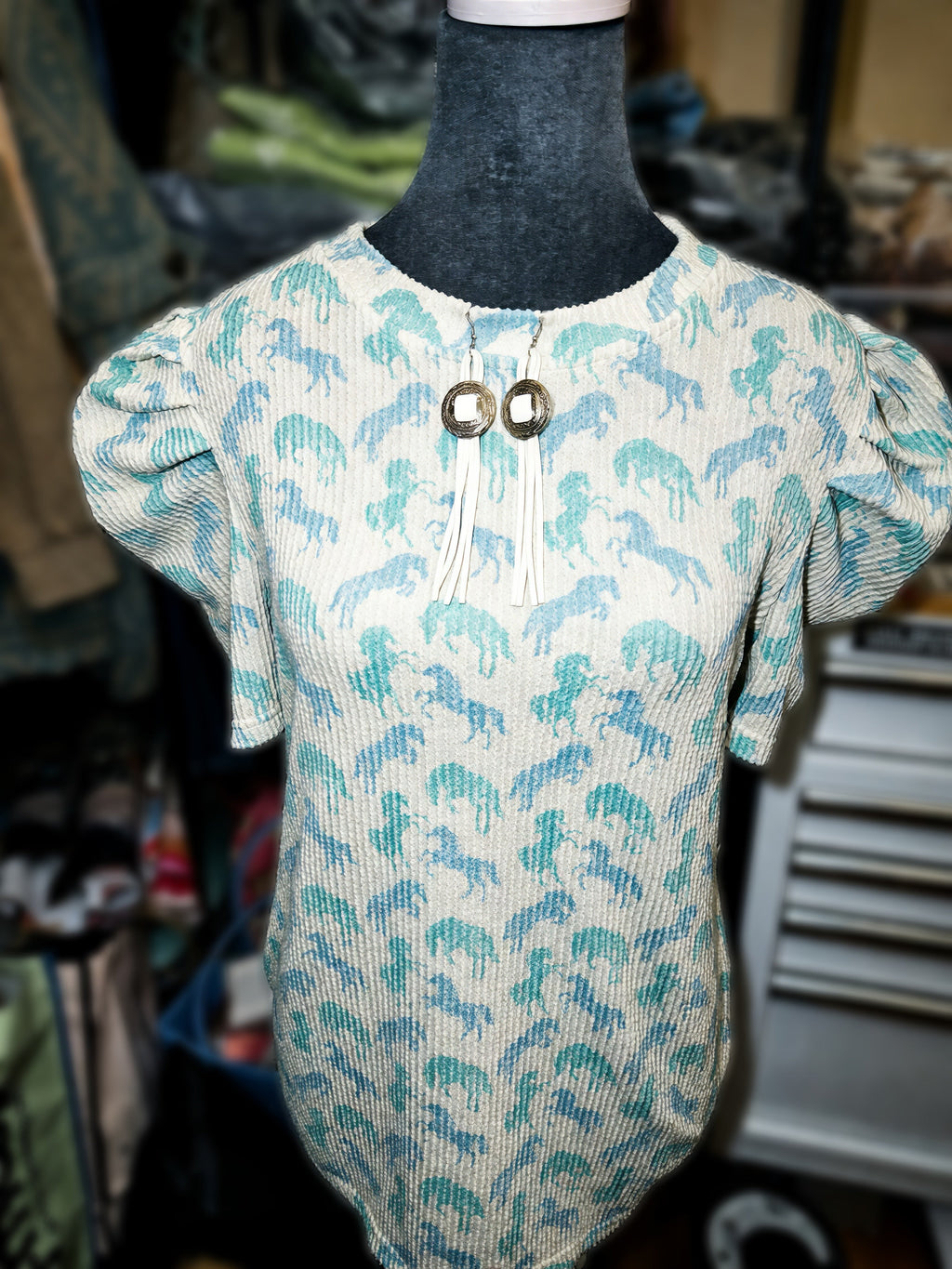 Wild Herd Puff Top