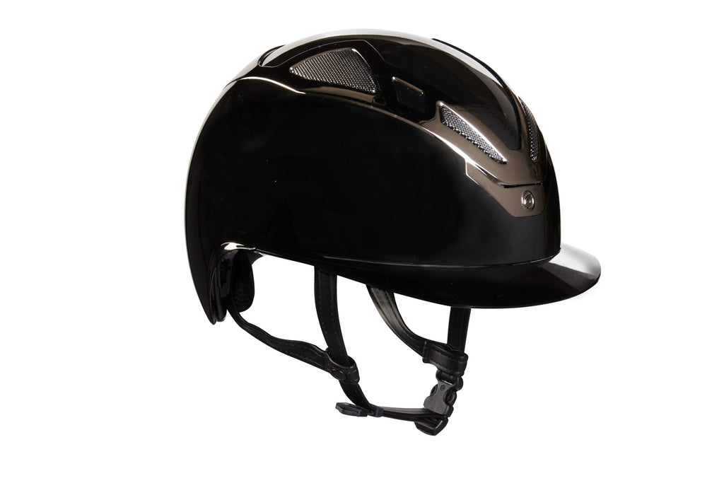 Suomy Apex Riding Helmet Chrome Black Glossy EN 1384 Certified for Safety