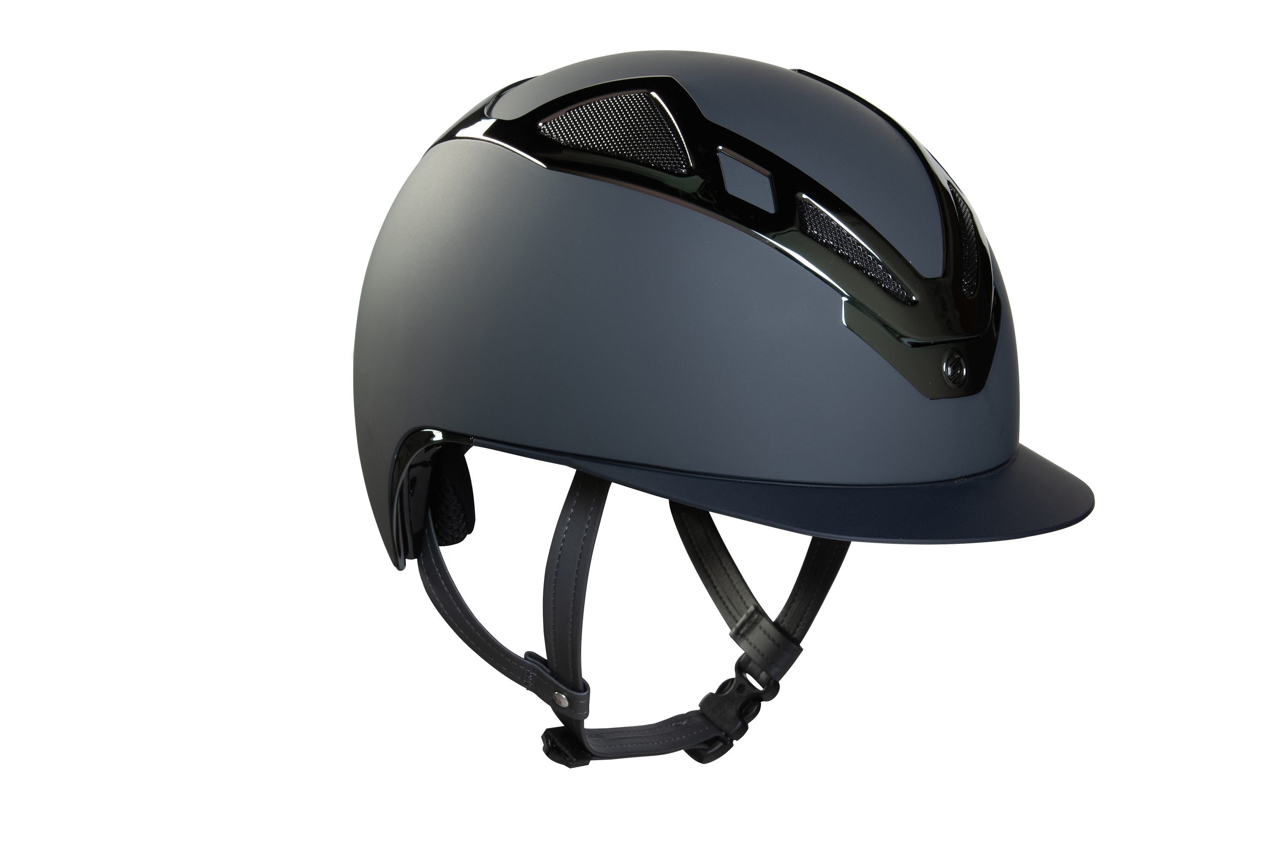 Suomy Apex Riding Helmet Chrome Blue Navy Matte CE Certified