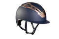 Suomy Apex Riding Helmet Chrome Blue Rose Gold Matte