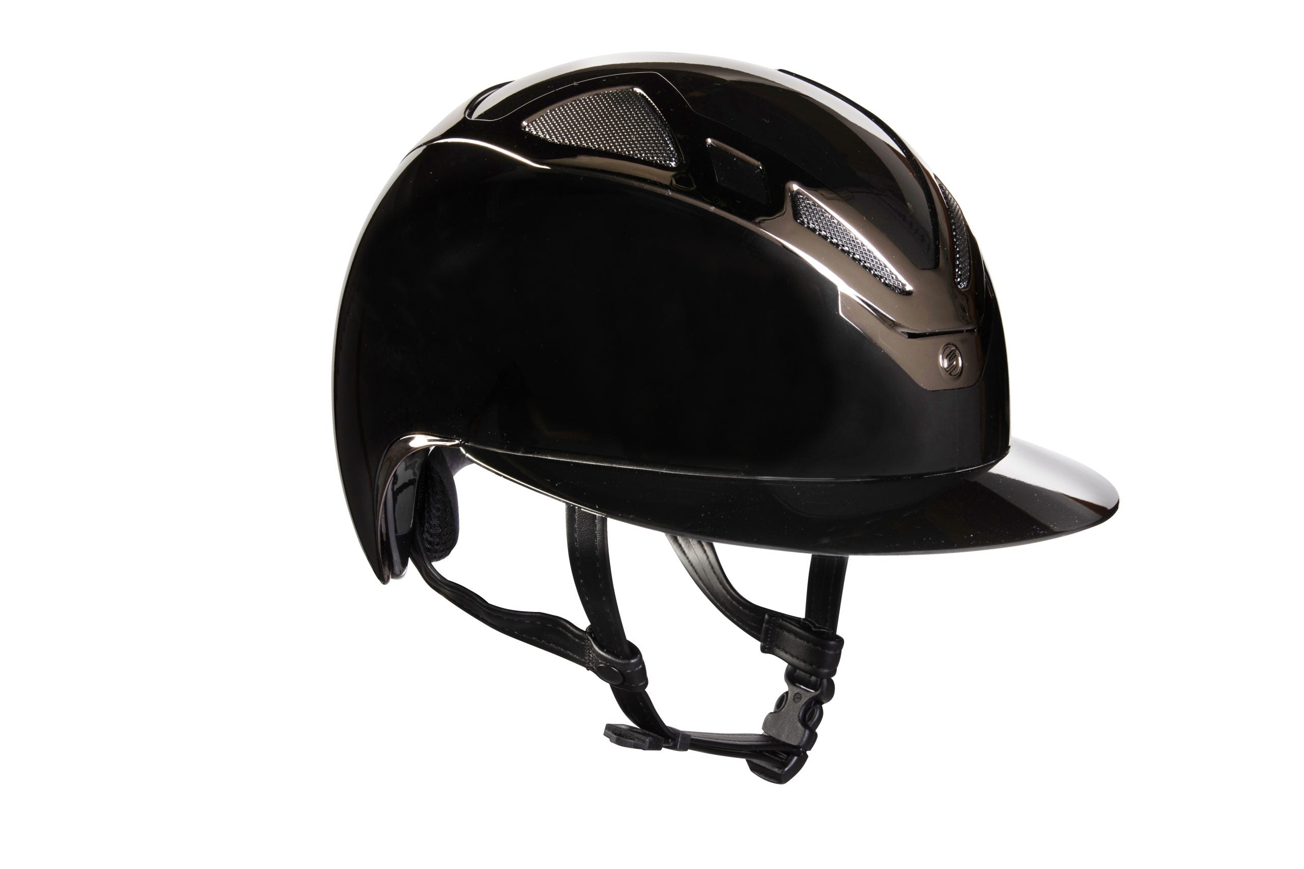 Suomy Apex Riding Helmet Chrome Black Glossy EN 1384 Certified for Safety