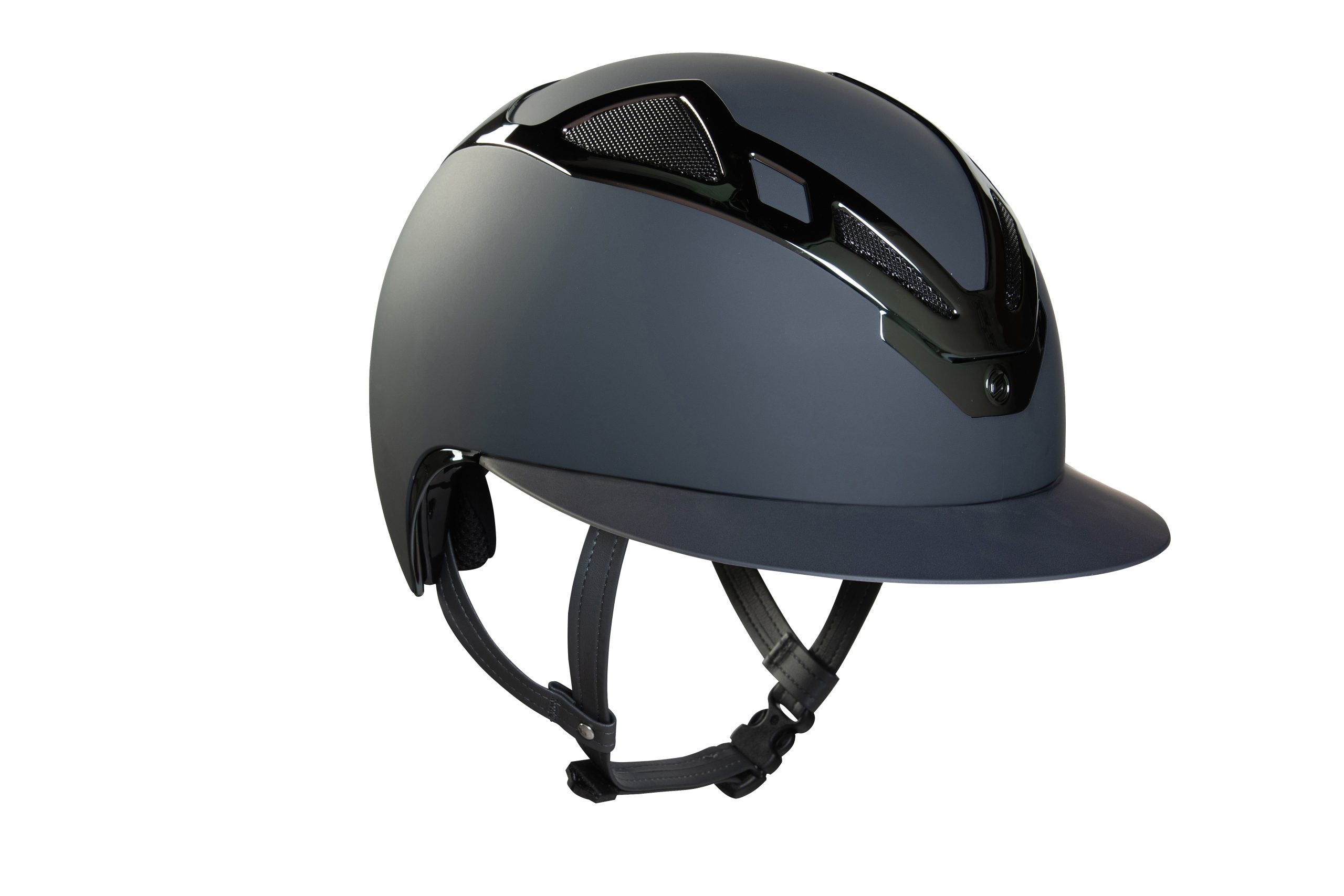 Suomy Apex Riding Helmet Chrome Blue Navy Matte CE Certified