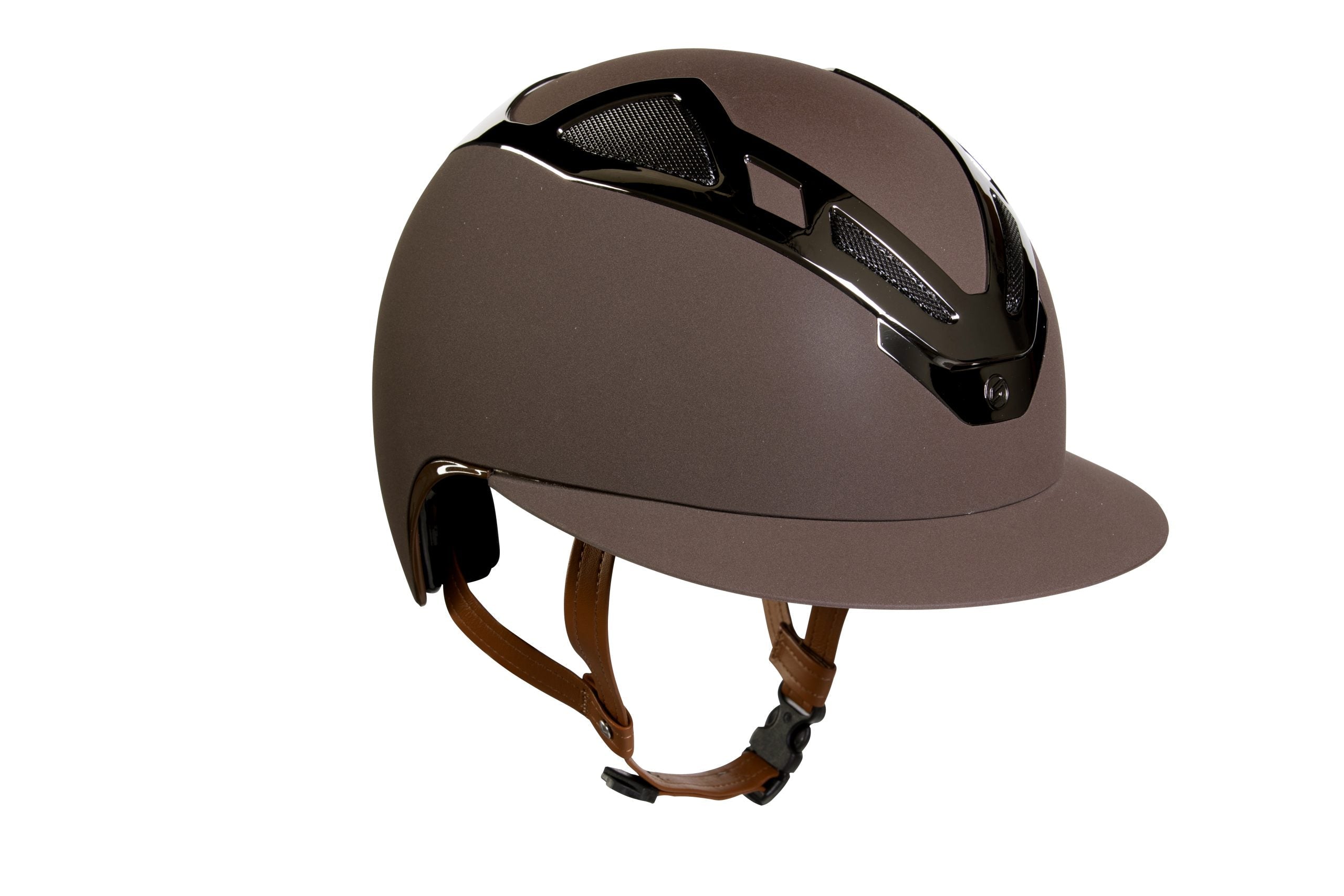 Suomy Apex Riding Helmet For Head Protection Chrome Brown Matte Finish