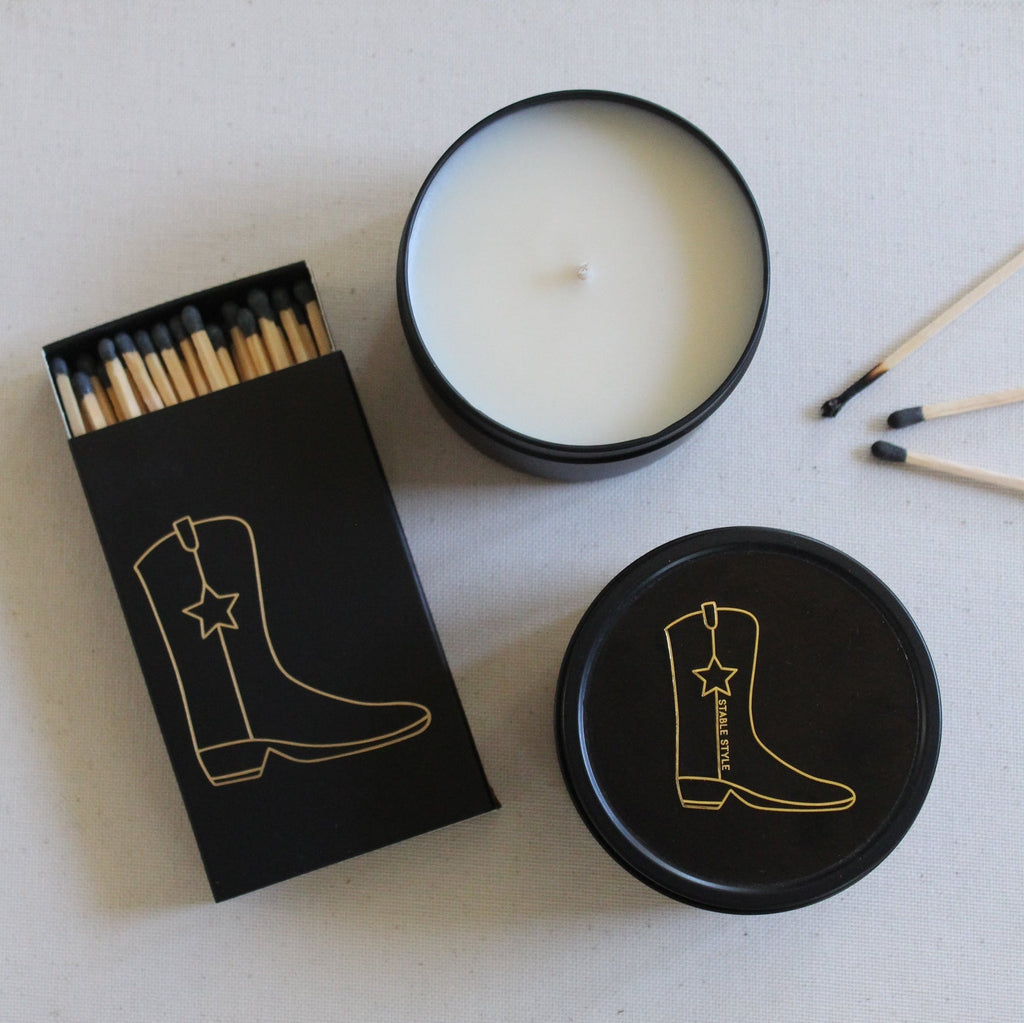 Cowboy Boot - Shine Candle Tin