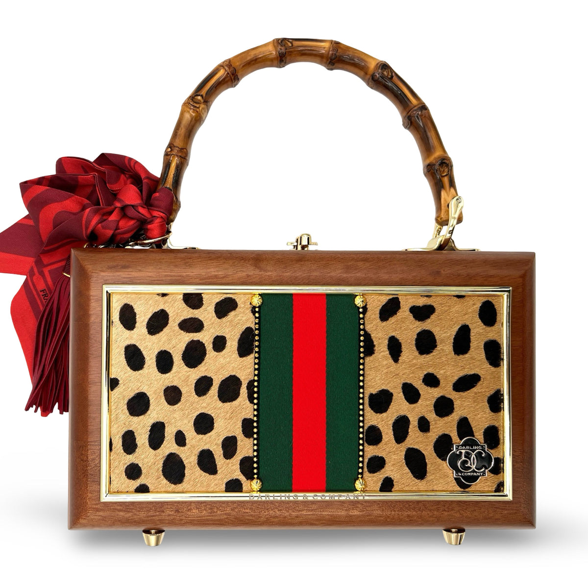 Crested Cheetah Bag