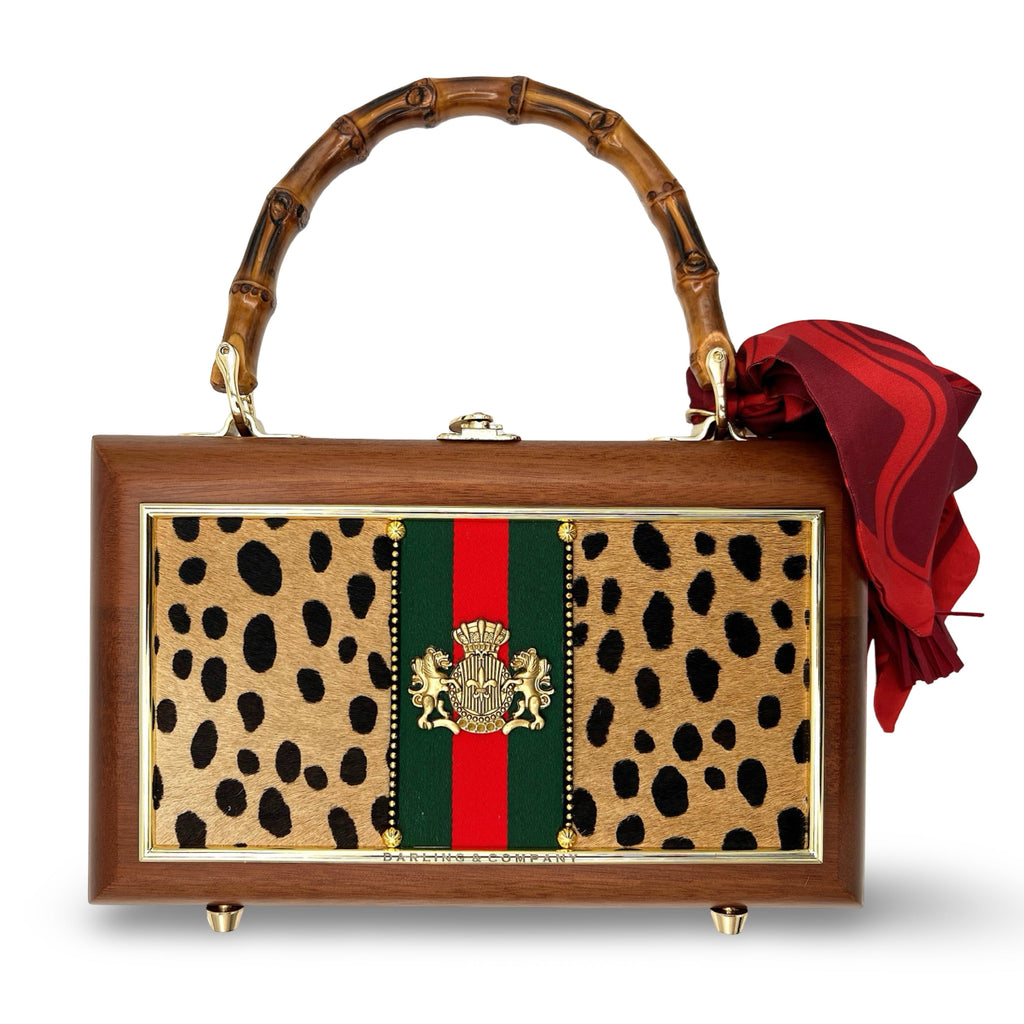 Crested Cheetah Bag