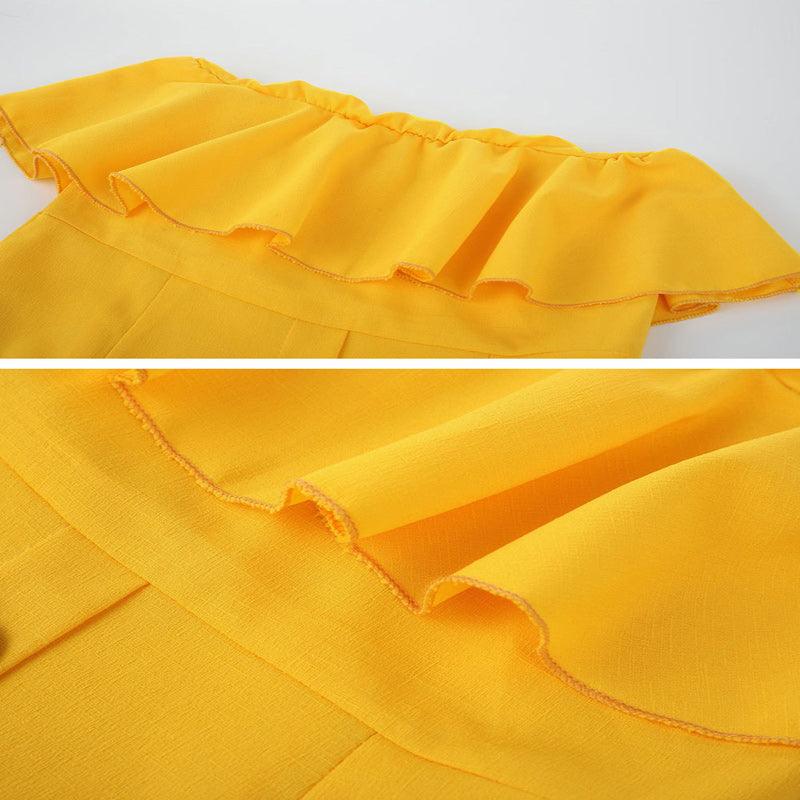 Summer Sun Strapless Button Down Dress Casual Summer Wear