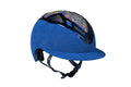 Suomy Apex Riding Helmet Damask Blue Lady For Equestrian Use