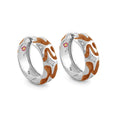 Swirl Tattoo Earrings