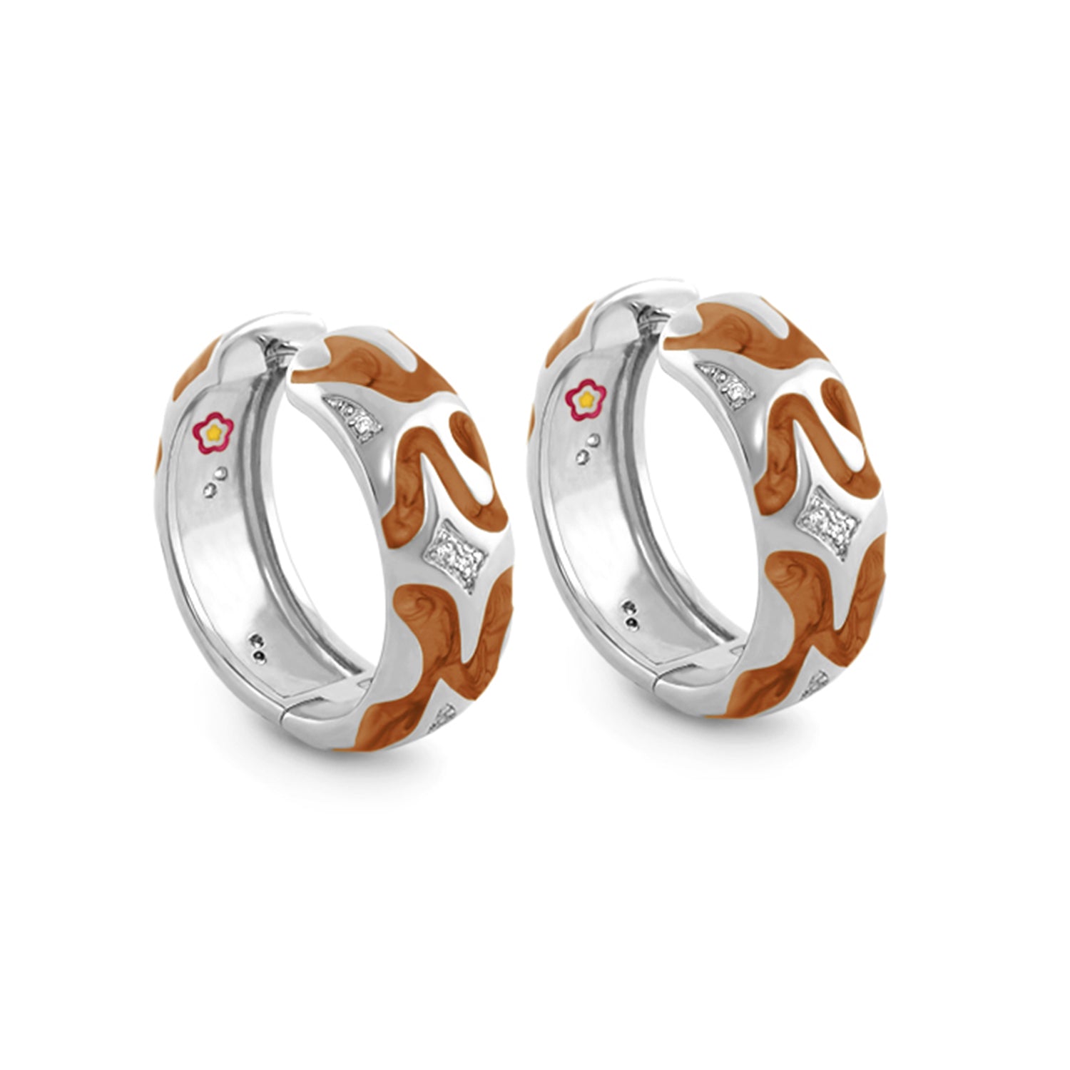 Swirl Tattoo Earrings