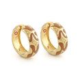 Swirl Tattoo Earrings