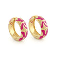Swirl Tattoo Earrings