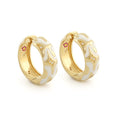 Swirl Tattoo Earrings