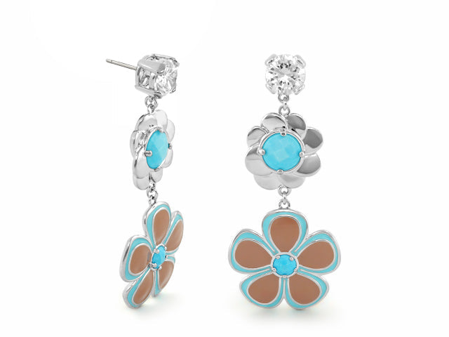Falling Flowers earring