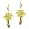 Eau Palm Tree Earrings
