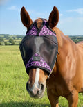 Catty Cowgirl Fly Mask -Cob