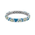 Retro Hearts Bangle