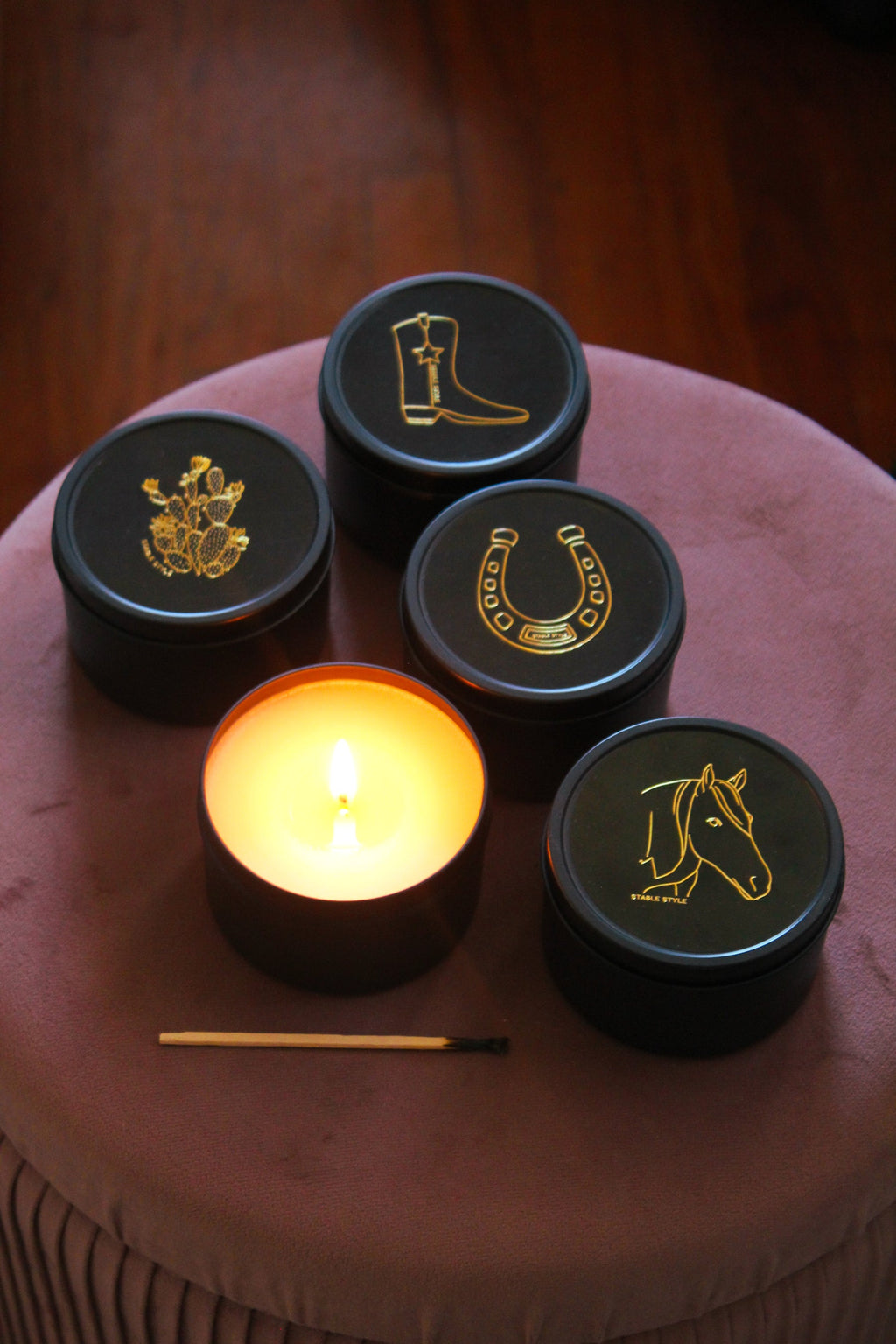 Horse - Spirit Candle Tin