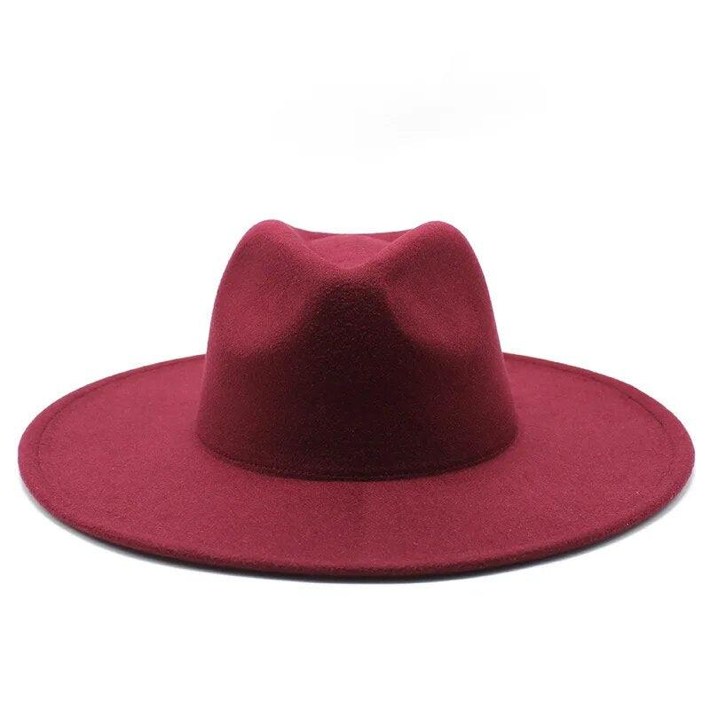 Modern Classic Felt Fedora Wool Hat for Men and Women Headwear MCF01